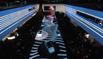 The Carwalk was the center piece of the festhalle at IAA07