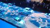 The Carwalk was the center piece of the festhalle at IAA07