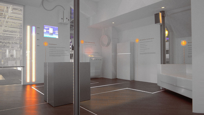 SmartHome installation at HMI08