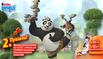 Panda challenges the dishes