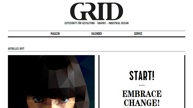 GRID Magazin Website