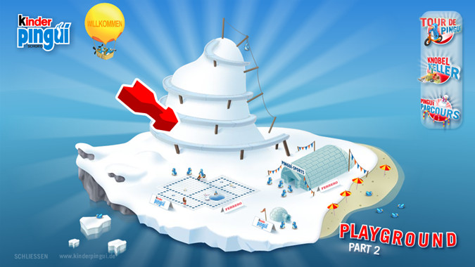 Kinder-pinguí "PLAYGROUND"